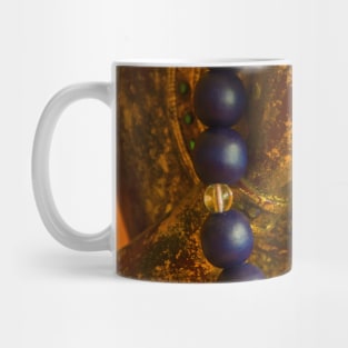 Meditation with buddhist rosary Mug